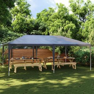 Vidaxl - Carpa Profesional Para Fiestas Gris Antracita 90 G/m² 4x6 M Vidaxl - Carpa Profesional Para Fiestas Gris Antracita 90 G/m² 4x6 M
