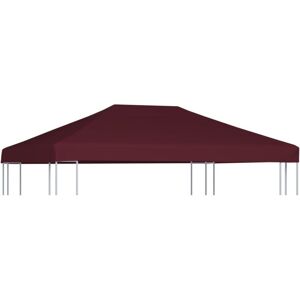 Toldo De Cenador Burdeos 310 G/m² 3x4 M Vidaxl Rojo Toldo De Cenador Burdeos 310 G/m² 3x4 M Vidaxl Rojo