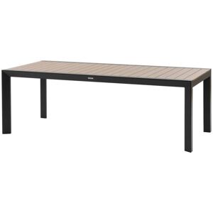 Hesperide - Mesa De Jardín Évasion Efecto Madera Miel Y Grafito, 8 Asientos De Aluminio - Hespéride Hesperide - Mesa De Jardín Évasion Efecto Madera Miel Y Grafito, 8 Asientos De Aluminio - Hespéride