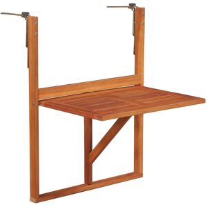 Mesa De Balcón Colgante Madera De Acacia Maciza 64,5x44x80 Cm Vidaxl Mesa De Balcón Colgante Madera De Acacia Maciza 64,5x44x80 Cm Vidaxl