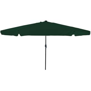 Sombrilla de Jardín con Luces LED ø395x245 cm Verde - Paraguas Sombrilla de Jardín con Luces LED ø395x245 cm Verde - Paraguas