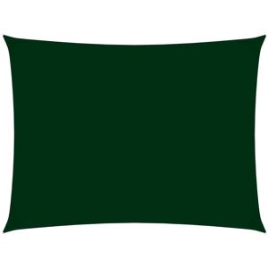 Helloshop26 - Toldo Tipo Vela Parasol Rectangular Tela Oxford 2,5 X 4 M Verde Oscuro 020009573 Helloshop26 - Toldo Tipo Vela Parasol Rectangular Tela Oxford 2,5 X 4 M Verde Oscuro 020009573