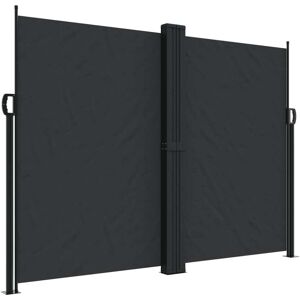 Toldo Lateral Retráctil Negro 180x1000 Cm Vidaxl Toldo Lateral Retráctil Negro 180x1000 Cm Vidaxl