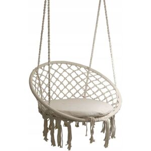 OEM Silla Brasileña Columpio Hamaca Colgante Con Cojín Rio Beige OEM Silla Brasileña Columpio Hamaca Colgante Con Cojín Rio Beige