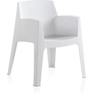 Shaf - Sillon Resina Master Blanco 67 X 60 X 82 Cm - 55243 Shaf - Sillon Resina Master Blanco 67 X 60 X 82 Cm - 55243