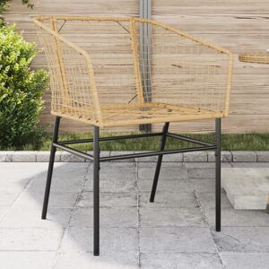 Vidaxl - Sillones De Jardín 2 Unidades Ratán Sintético Marrón Vidaxl - Sillones De Jardín 2 Unidades Ratán Sintético Marrón
