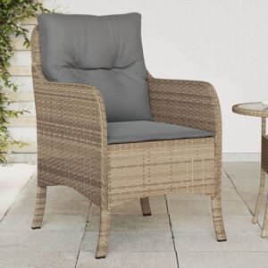 Vidaxl - Sillones Jardín Con Cojines 2 Uds Ratán Sintético Beige Mezcla Vidaxl - Sillones Jardín Con Cojines 2 Uds Ratán Sintético Beige Mezcla