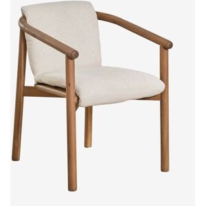 Sklum - Silla De Jardín Con Reposabrazos En Madera De Acacia Elmina Sklum - Silla De Jardín Con Reposabrazos En Madera De Acacia Elmina