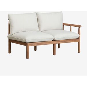Sklum - Sofá De Jardín De 2 Plazas En Madera De Acacia Melvin Sklum - Sofá De Jardín De 2 Plazas En Madera De Acacia Melvin