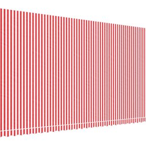 Tela De Repuesto De Toldo Rayas Rojas Y Blancas 6x3,5 M Vidaxl Tela De Repuesto De Toldo Rayas Rojas Y Blancas 6x3,5 M Vidaxl