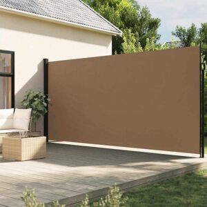 vidaXL Toldo lateral retráctil - 220x500 cm - Gris taupe - Sombrilla vidaXL Toldo lateral retráctil - 220x500 cm - Gris taupe - Sombrilla