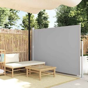 Toldo Lateral Retráctil 160x500 Cm Gris Vidaxl Toldo Lateral Retráctil 160x500 Cm Gris Vidaxl