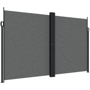 Toldo Lateral Retráctil Gris Antracita 200x600 Cm Vidaxl Toldo Lateral Retráctil Gris Antracita 200x600 Cm Vidaxl