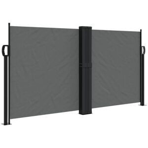 Toldo Lateral Retráctil Gris Antracita 120x600 Cm Vidaxl Toldo Lateral Retráctil Gris Antracita 120x600 Cm Vidaxl