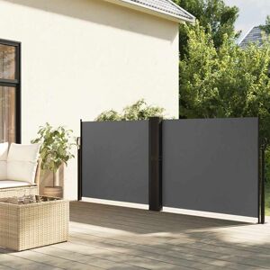 Toldo Lateral Retráctil Gris Antracita 100x600 Cm Vidaxl Toldo Lateral Retráctil Gris Antracita 100x600 Cm Vidaxl