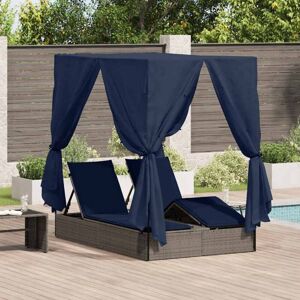 Vidaxl Cama de Lounge Doble - Ajustable, Impermeable, Jardín Vidaxl Cama de Lounge Doble - Ajustable, Impermeable, Jardín