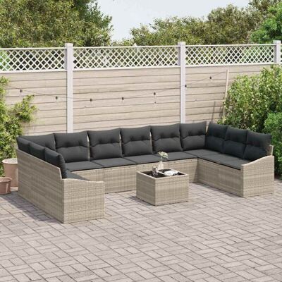 Conjunto de comedor de jardín - Para 10-11 personas Conjunto de comedor de jardín - Para 10-11 personas