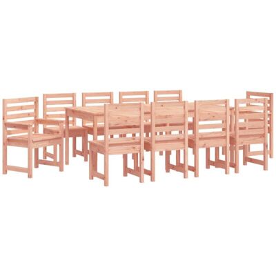 vidaXL Conjunto de Jardín de Madera de Pino Maciza - Mesa y Sillas vidaXL Conjunto de Jardín de Madera de Pino Maciza - Mesa y Sillas