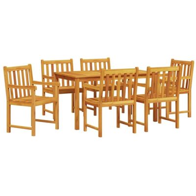 vidaXL - AKZ-SET4 - madera de acacia - marrón natural - juego de muebles de jardín vidaXL - AKZ-SET4 - madera de acacia - marrón natural - juego de muebles de jardín