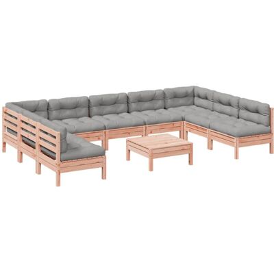 vidaXL Conjunto de Sofás de Jardín - Modular de Madera de Abeto Douglas Resistente vidaXL Conjunto de Sofás de Jardín - Modular de Madera de Abeto Douglas Resistente