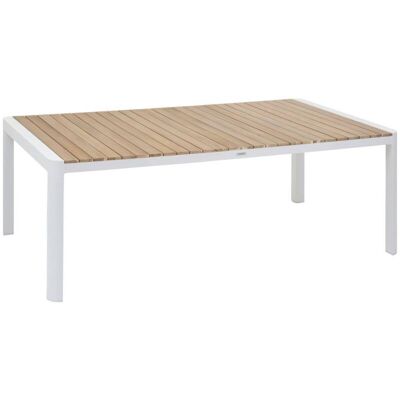Hesperide - Mesa De Jardín Rectangular Paradize De Acacia Y Aluminio - Hespéride Hesperide - Mesa De Jardín Rectangular Paradize De Acacia Y Aluminio - Hespéride