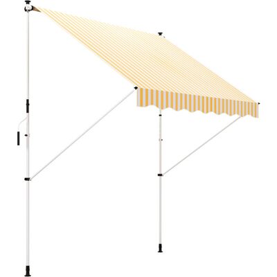 Outsunny Toldo Manual Retráctil 300x150x170-280 Cm Toldo Para Balcón Con Altura Ajustable Manivela Y Protección Solar Para Terraza Jardín Naranja Outsunny Toldo Manual Retráctil 300x150x170-280 Cm Toldo Para Balcón Con Altura Ajustable Manivela Y Protección Solar Para Terraza Jardín Naranja