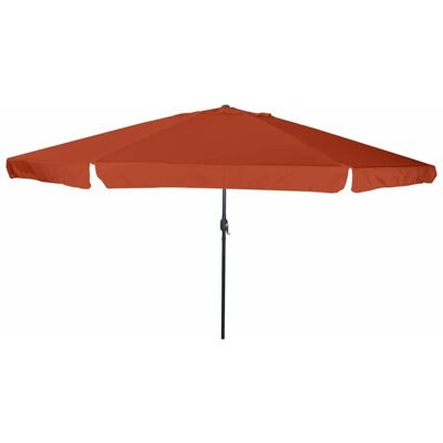 Sombrilla de Jardín ø395x245 cm Terracota - Paraguas de Patio Sombrilla de Jardín ø395x245 cm Terracota - Paraguas de Patio