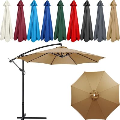 SANS MARQUE Toldo De Repuesto Universal Para Sombrilla De Patio De 10 Pies Y 8 Varillas, Fundas Portátiles Para Sombrillas, Cubierta Superior (rojo, 6.5 Pies 6 Varillas) (caqui, 9 Pies 8 Varillas) SANS MARQUE Toldo De Repuesto Universal Para Sombrilla De Patio De 10 Pies Y 8 Varillas, Fundas Portátiles Para Sombrillas, Cubierta Superior (rojo, 6.5 Pies 6 Varillas) (caqui, 9 Pies 8 Varillas)