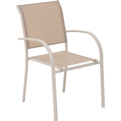 Hespéride - Silla apilable de jardín Clay - Sillón de jardín Hespéride - Silla apilable de jardín Clay - Sillón de jardín
