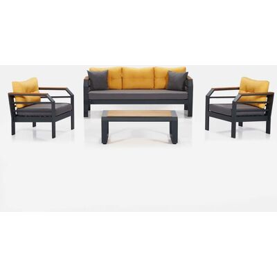 Conjunto de Jardín NADUVI 197x77x67 cm - Muebles Exteriores Conjunto de Jardín NADUVI 197x77x67 cm - Muebles Exteriores