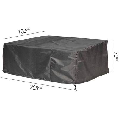 Funda Para Sofá O Tumbona 7961 205x100x70 Aerocover Gris Homms Funda Para Sofá O Tumbona 7961 205x100x70 Aerocover Gris Homms