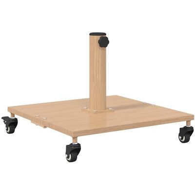 HELLOSHOP26 Base Cuadrada Moderna Para Sombrilla De Exterior De 45 X 45 X 31 Cm En Acero Con Aspecto De Madera Clara 020058943 HELLOSHOP26 Base Cuadrada Moderna Para Sombrilla De Exterior De 45 X 45 X 31 Cm En Acero Con Aspecto De Madera Clara 020058943