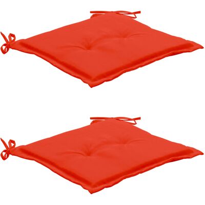 DÉCOSHOP26 - DEC021728 - Rojo - Cojines para silla DÉCOSHOP26 - DEC021728 - Rojo - Cojines para silla
