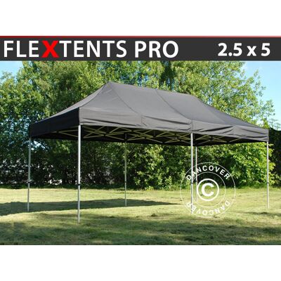 Dancover FleXtents PRO 2,5x5m Pabellón Plegable Negro Dancover FleXtents PRO 2,5x5m Pabellón Plegable Negro