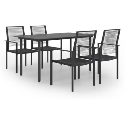 HELLOSHOP26 Conjunto De Comedor De Jardín Mueble De Exterior 5 Piezas 020013694 HELLOSHOP26 Conjunto De Comedor De Jardín Mueble De Exterior 5 Piezas 020013694