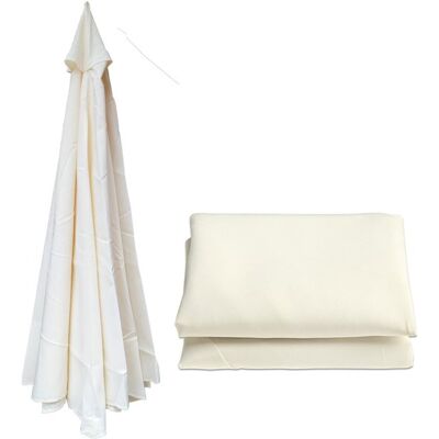 OEM Toldo De Repuesto Para Sombrilla De Jardín (2,5 M), Cabezal De Repuesto Para Sombrilla De 8 Brazos, Blanco Roto OEM Toldo De Repuesto Para Sombrilla De Jardín (2,5 M), Cabezal De Repuesto Para Sombrilla De 8 Brazos, Blanco Roto