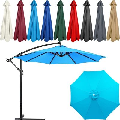 SANS MARQUE Toldo De Repuesto Universal Para Sombrilla De Patio De 10 Pies Y 8 Varillas, Fundas Portátiles Para Sombrillas, Cubierta Superior (rojo, 6.5 Pies, 6 Varillas) (azul Cielo, 10 Pies, 8 Varillas) SANS MARQUE Toldo De Repuesto Universal Para Sombrilla De Patio De 10 Pies Y 8 Varillas, Fundas Portátiles Para Sombrillas, Cubierta Superior (rojo, 6.5 Pies, 6 Varillas) (azul Cielo, 10 Pies, 8 Varillas)