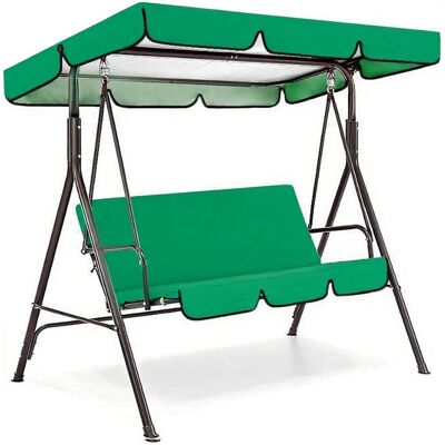 SANS MARQUE Juego De Cubierta Superior De Repuesto Para Toldo De Columpio De Patio, Cojines De Repuesto Para Toldo De Columpio De Exterior, Parasol Impermeable Para Hamaca, Parasol, Vertical, 98x73x7 Pulgadas SANS MARQUE Juego De Cubierta Superior De Repuesto Para Toldo De Columpio De Patio, Cojines De Repuesto Para Toldo De Columpio De Exterior, Parasol Impermeable Para Hamaca, Parasol, Vertical, 98x73x7 Pulgadas