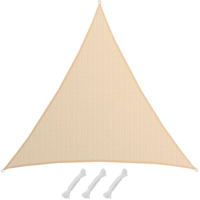 Amanka 8x8x8 Toldo Triangular Permeable - Toldo Vela Para Sombra - Toldo Terraza Patio Amanka 8x8x8 Toldo Triangular Permeable - Toldo Vela Para Sombra - Toldo Terraza Patio