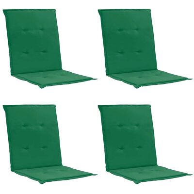 Décoshop26 - Juego De 4 Cojines Para Sillas De Jardín 100% Poliéster Impermeable Verde 100 X 50 X 3 Cm Dec021685 Décoshop26 - Juego De 4 Cojines Para Sillas De Jardín 100% Poliéster Impermeable Verde 100 X 50 X 3 Cm Dec021685