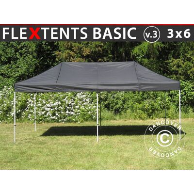 FleXtents Carpa Plegable - Ajustable, Impermeable 3x6m - Carpa Pop-up FleXtents Carpa Plegable - Ajustable, Impermeable 3x6m - Carpa Pop-up