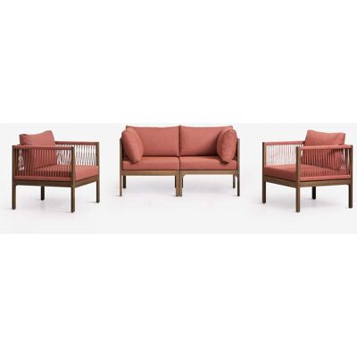 Conjunto De Jardín Con Sofá Modular De 2 Piezas Con Reposabrazos Y 2 Sillones En Madera De Acacia Branson Sklum Conjunto De Jardín Con Sofá Modular De 2 Piezas Con Reposabrazos Y 2 Sillones En Madera De Acacia Branson Sklum