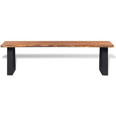 ABYSSE Banco Fimei De Madera Maciza De Acacia De 160 Cm ABYSSE Banco Fimei De Madera Maciza De Acacia De 160 Cm