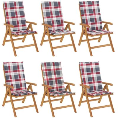 Vidaxl - Teak Recliner - Marrón - Teak - Outdoor chair Vidaxl - Teak Recliner - Marrón - Teak - Outdoor chair