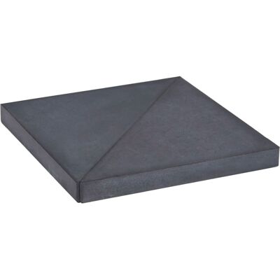 VidaXL Base de Parasol de Granito Cuadrada 15kg - Base para Sombrilla VidaXL Base de Parasol de Granito Cuadrada 15kg - Base para Sombrilla