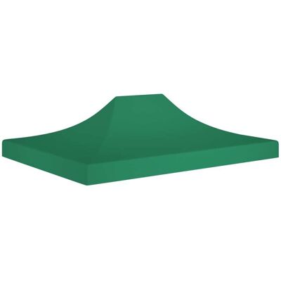 vidaXL Techo de carpa de fiesta 4.5x3 m Verde - Cubierta de carpa vidaXL Techo de carpa de fiesta 4.5x3 m Verde - Cubierta de carpa