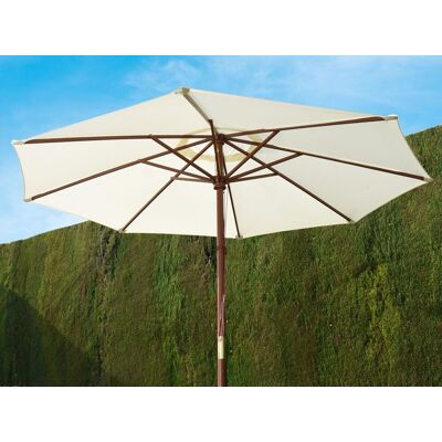 Sombrilla De Poliéster Beige - Octagonal Diámetro: 3 Metros - - Faura Sombrilla De Poliéster Beige - Octagonal Diámetro: 3 Metros - - Faura