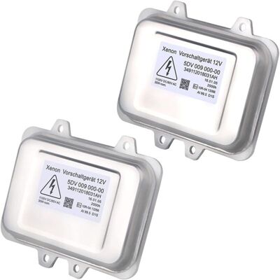 ABYSSE Balasto De Faro De Xenón Hid De Repuesto Para 5dv 009 000-00 5dv009000 Compatible Con Cadillac Escalade Bmw E60 Town & Country Serie 5 Jaguar Volkswagen Lincoln Chrysler (juego De 2) ABYSSE Balasto De Faro De Xenón Hid De Repuesto Para 5dv 009 000-00 5dv009000 Compatible Con Cadillac Escalade Bmw E60 Town & Country Serie 5 Jaguar Volkswagen Lincoln Chrysler (juego De 2)