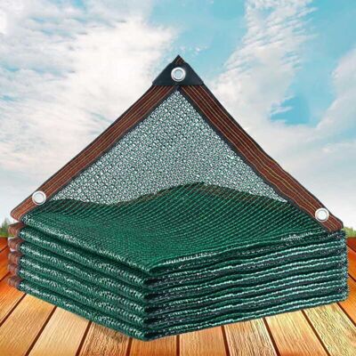 ABYSSE Malla De Sombreo Para Exteriores, Ideal Para Huertos, De Color Verde, Resistente A Las Hojas, Con Un 55 % De Protección Solar, Vela De Sombra Para Jardín O Cortavientos Agrícola (3 X 5 M/9,84 X 16,4 P ABYSSE Malla De Sombreo Para Exteriores, Ideal Para Huertos, De Color Verde, Resistente A Las Hojas, Con Un 55 % De Protección Solar, Vela De Sombra Para Jardín O Cortavientos Agrícola (3 X 5 M/9,84 X 16,4 P