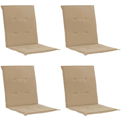 DECOSHOP26 - DEC021693 - Beige - Cojines para sillas de jardín DECOSHOP26 - DEC021693 - Beige - Cojines para sillas de jardín